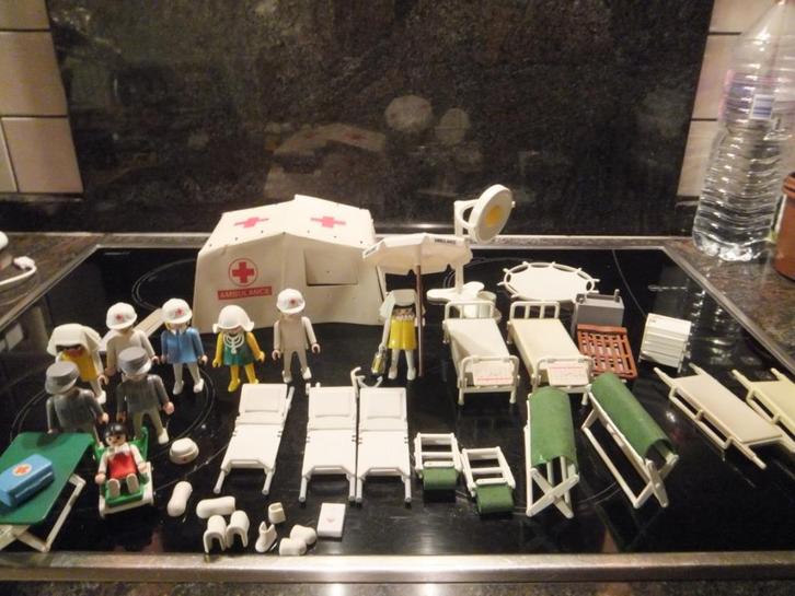 vintage playmobil,rode kruis, Kinderen en Baby's, Speelgoed | Playmobil, Gebruikt, Los Playmobil, Ophalen of Verzenden