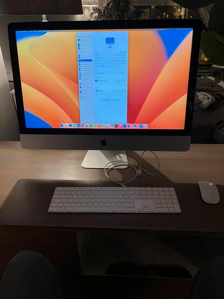 iMac (Retina 5K, 27-inch, 2017), Computers en Software, Apple Desktops, Gebruikt, iMac, HDD, 3 tot 4 Ghz, 8 GB, Ophalen