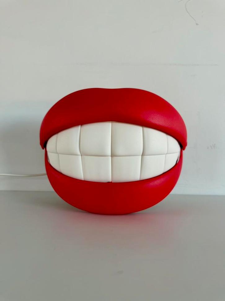 Ikea Flabb Lamp, Huis en Inrichting, Lampen | Tafellampen, Zo goed als nieuw, Minder dan 50 cm, Kunststof, Ophalen of Verzenden