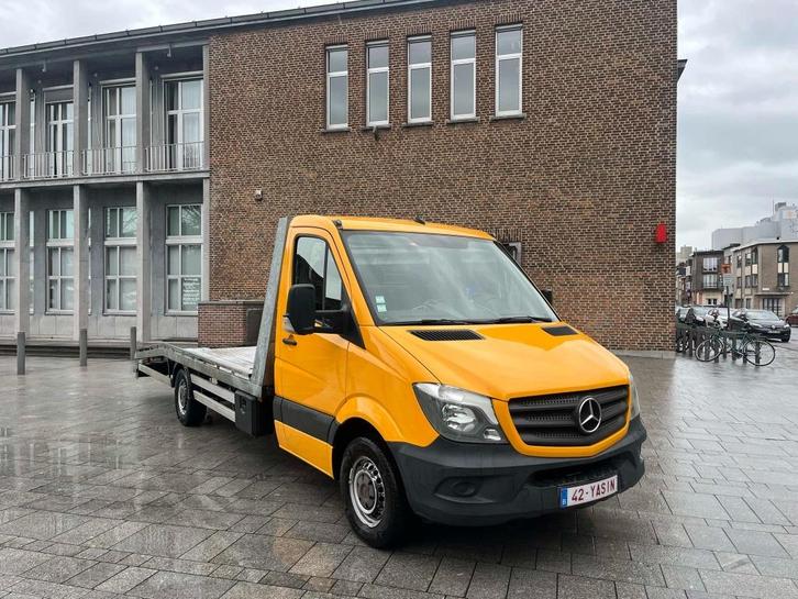 Mercedes - Benz Sprinter 313CDI 2016 Automaat Takelwagen, Auto's, Bestelwagens en Lichte vracht, Bedrijf, Te koop, ABS, Achteruitrijcamera