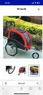 Pawhut hondenfietskar - hondenwagen - buggy, Fietsen en Brommers, Fietsaccessoires | Aanhangwagens en Karren, Pawhut, Opvouwbaar