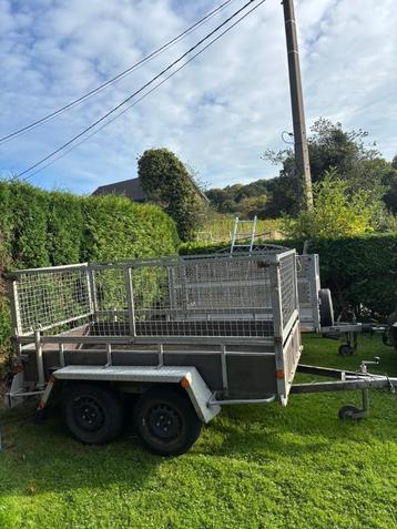 Remorque grillagée  beschikbaar voor biedingen