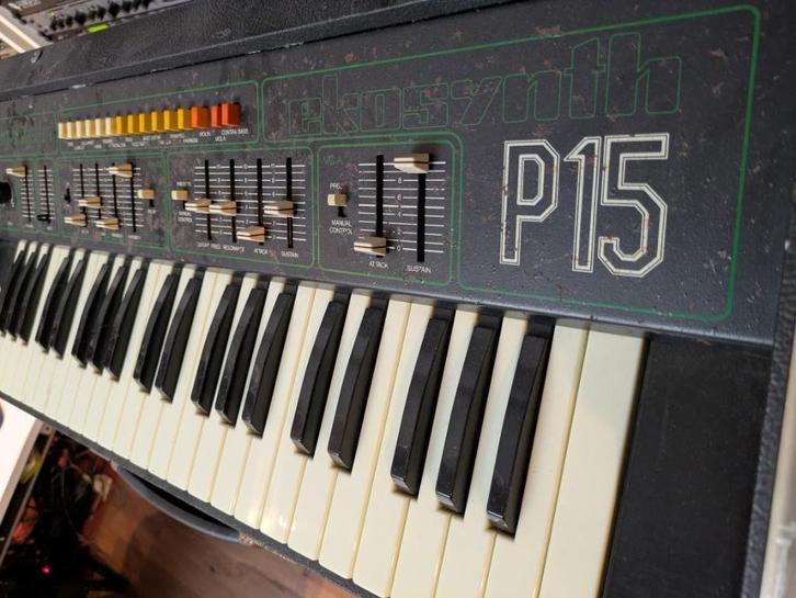 EKO Ekosynth P15 Vintage Synthesizer Synth Analog, Muziek en Instrumenten, Synthesizers, Gebruikt, Overige merken, Ophalen
