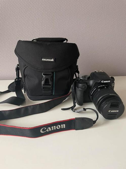 Canon EOS camera 1300D + 18-55 mm lens, Audio, Tv en Foto, Fotocamera's Digitaal, Zo goed als nieuw, Spiegelreflex, Canon, Ophalen of Verzenden