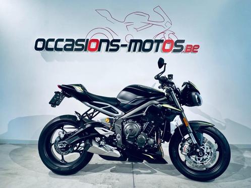 Triumph Street Triple RS - 2022 - 8.764km - Garantie 1 an, Motoren, Motoren | Triumph, Bedrijf, Naked bike, meer dan 35 kW, 3 cilinders