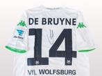 Kevin De Bruyne – Gesigneerd VfL Wolfsburg Uitshirt (#14), Ophalen, Gebruikt, Shirt