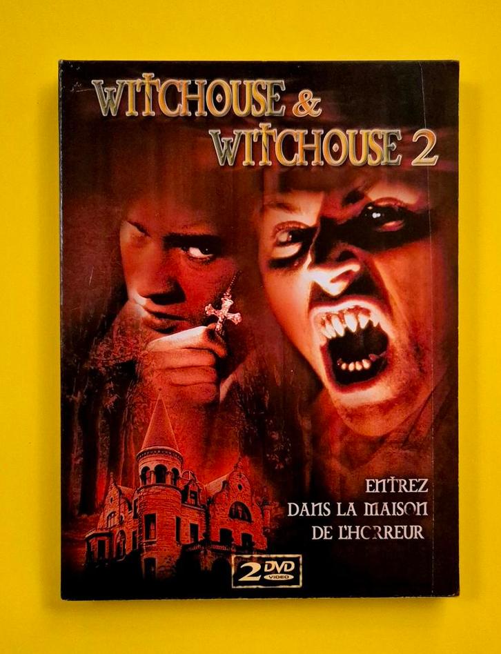 Coffret 2x DVD 📀 Witchouse 1 & 2 - Horreur 1998, Cd's en Dvd's, Dvd's | Horror, Gebruikt, Spoken en Geesten, Boxset, Vanaf 16 jaar