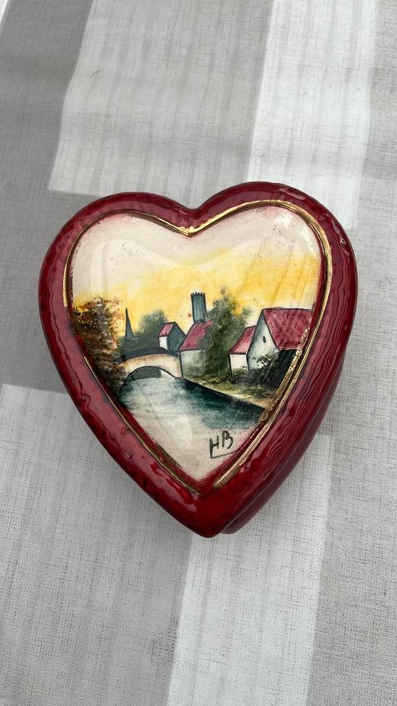 Coeur de Bonbonière, Bijoux, Sacs & Beauté, Pierres précieuses, Neuf, Enlèvement ou Envoi