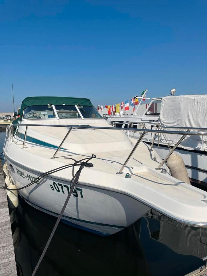 Yacht, Watersport en Boten, Motorboten en Motorjachten, Gebruikt, Overige materialen, 6 tot 9 meter, Benzine, Binnenboordmotor
