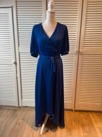 Elegante blauwe jurk, Kleding | Dames, Blauw, Zo goed als nieuw, Maat 36 (S), Onder de knie