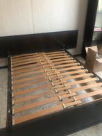 Bed en lattenbodem, Huis en Inrichting, Ophalen, Zo goed als nieuw
