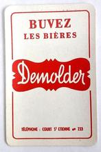 speelkaart van Brouwerij Demolder - Court St. Etienne, Collections, Cartes à jouer, Jokers & Jeux des sept familles, Utilisé, Enlèvement ou Envoi