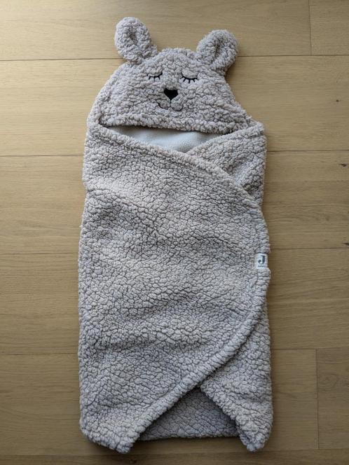 Jollein bunny wikkeldeken, Kinderen en Baby's, Dekens, Slaapzakjes en Inbakerproducten, Zo goed als nieuw, Deken, Minder dan 70 cm