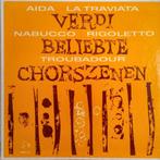 1960 - Giuseppe VERDI - Beliebte Chorszenen, 10 inch, Ophalen of Verzenden, Vocaal, Zo goed als nieuw