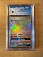 Charizard Gx Secret Rare - Burning Shadows CGC 8, Ophalen of Verzenden, Nieuw, Losse kaart