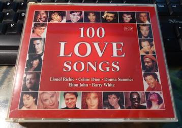 Te koop de originele CD-box 100 Love Songs van Universal.