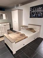 Bed + bedlade te koop, Huis en Inrichting, Slaapkamer | Complete slaapkamers, Ophalen, Zo goed als nieuw, Eenpersoons