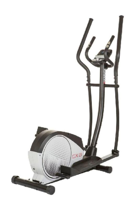 Hammer Crosstrainer Ergometer CX8 | Elliptical, Sport en Fitness, Fitnessmaterialen, Zo goed als nieuw, Armen, Benen, Borst, Buik