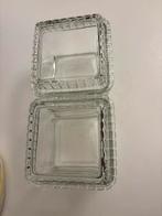 vierkante transparante glazen doos ikea, Huis en Inrichting, Ophalen, Nieuw