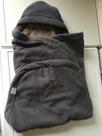 Warme draagdoek / wikkeldoek - bruin-beige, Enlèvement ou Envoi, Utilisé, Écharpe de portage