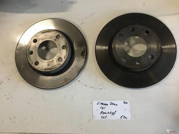 Citroen Saxo 2000 5drs Remschijven set  beschikbaar voor biedingen