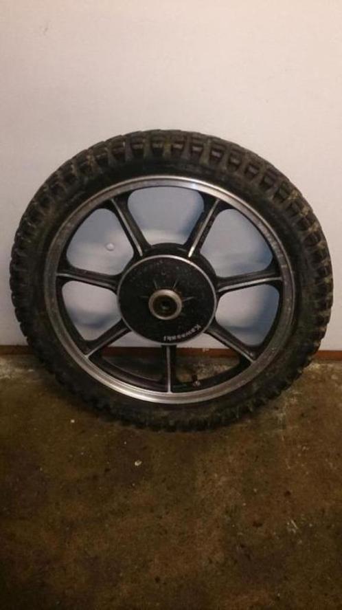 Kawasaki KZ250 voorwiel 18 Z250 voorvelg voor velg wiel Kz, Motoren, Onderdelen | Kawasaki, Gebruikt, Ophalen of Verzenden