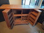 Barkast drankkast teak vintage, Huis en Inrichting, Ophalen, Zo goed als nieuw
