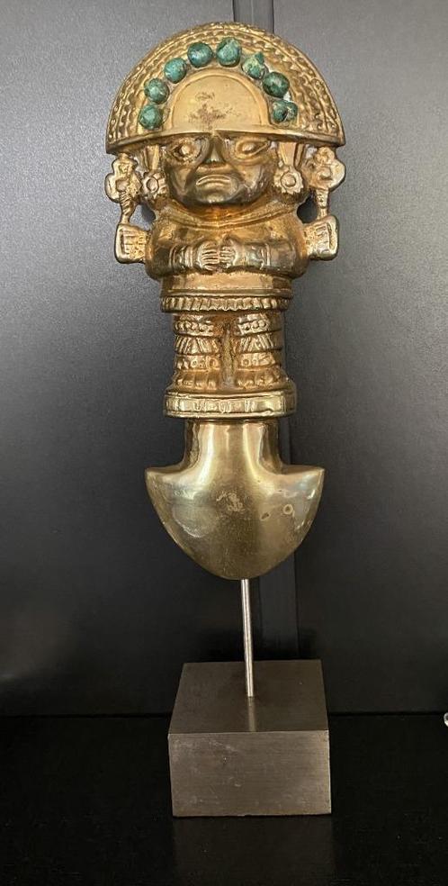 Couteau Tumi inca (27 cm), Antiquités & Art, Art | Art non-occidental, Enlèvement ou Envoi