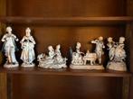 Porseleinen beeldjes – romantische scènes – set van 5, Verzamelen, Beelden en Beeldjes, Ophalen, Zo goed als nieuw