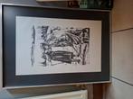50x70 litho van Stefaan Tessely, Antiek en Kunst, Kunst | Tekeningen en Fotografie, Ophalen