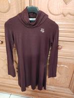 Auberginekleurig kleedje met rolkraag RFG m. XL, Kleding | Dames, Jurken, Ophalen of Verzenden