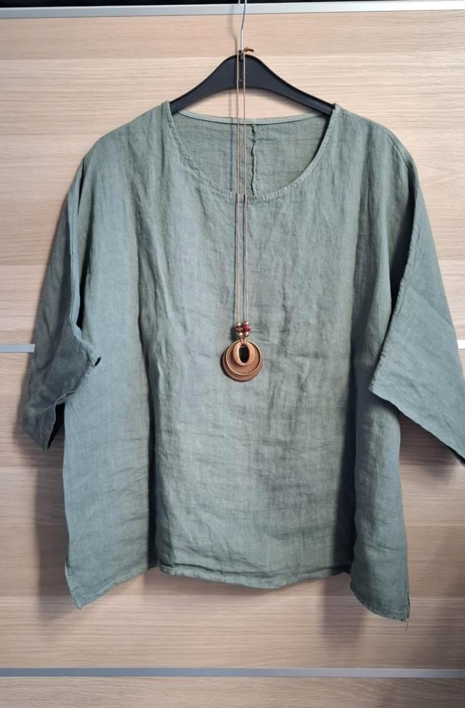 Mooie nieuwe broek en blouse large, Kleding | Dames, Blouses en Tunieken, Nieuw, Maat 42/44 (L), Ophalen of Verzenden