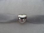 Pandora bedel hart, 1 bedel, Ophalen of Verzenden, Zilver, Pandora