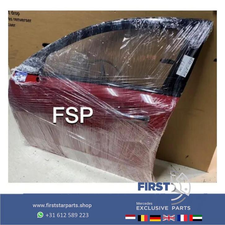 W177 DEUR COMPLEET PORTIER LINKSVOOR Mercedes A Klasse 2018-, Auto-onderdelen, Carrosserie, Deur, Mercedes-Benz, Voor, Links, Gebruikt