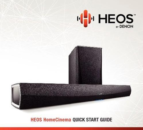 Heos by Denon Homecinema, Audio, Tv en Foto, Soundbars, Zo goed als nieuw, Bluetooth, Ophalen