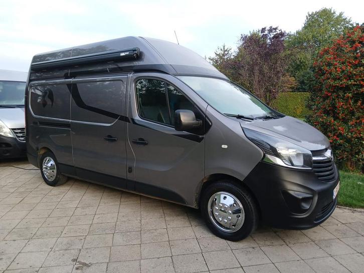 Opel vivaro campervan gekeurd vvk, Caravans en Kamperen, Mobilhomes, Bedrijf, Koelkast, Luifel, Ophalen