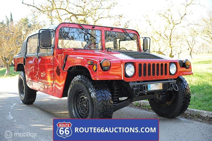 Hummer H1 | 1985 | Route 66 Auctions, Auto's, Oldtimers, Bedrijf, Te koop, Hummer, Benzine, Overige carrosserie, Handgeschakeld