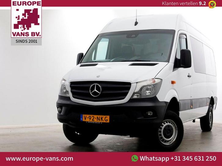 Mercedes-Benz Sprinter 316 CDI 163pk Euro6 4x4 ZG3 L2H2 Auto, Auto's, Bestelwagens en Lichte vracht, Bedrijf, 4x4, ABS, Airconditioning