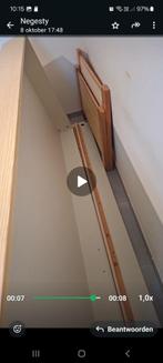 single bed + onderbed, Ophalen, Gebruikt, 90 cm, Eenpersoons