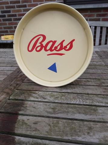 Oude bierplateau ,dienbord  van bass, Verzamelen, Ophalen, Gebruikt