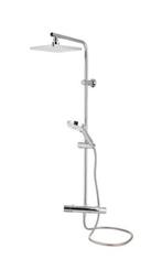 Douchekolom met thermostaat, Ophalen, Zo goed als nieuw, Inox, Douche