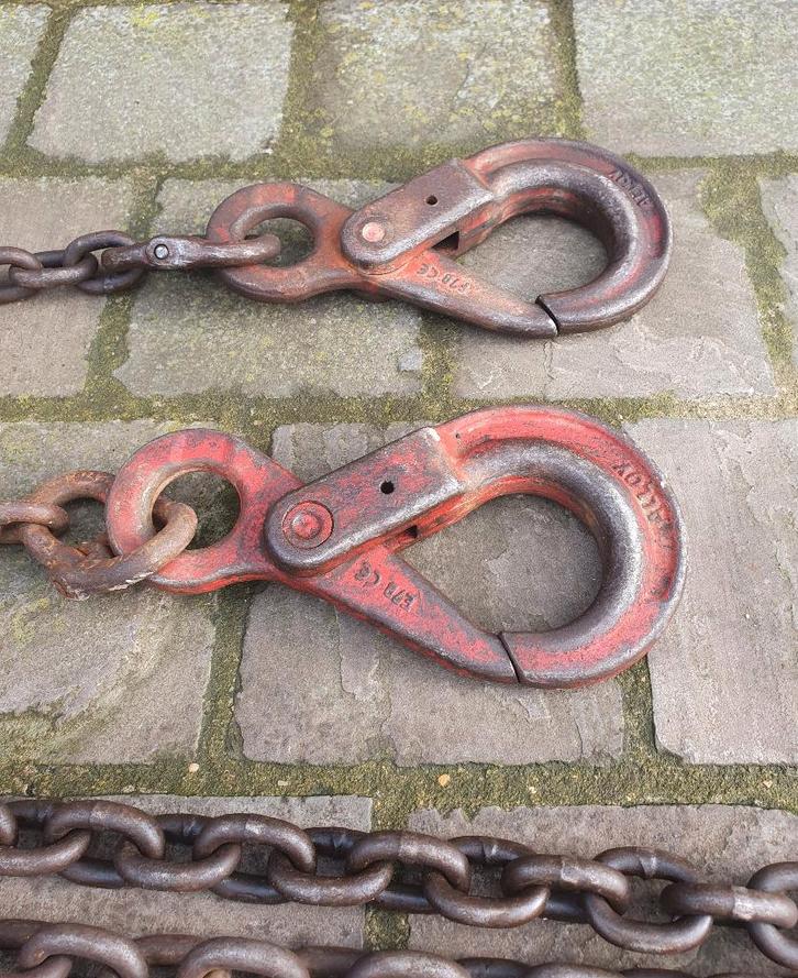 Hijskettingen met haken, Articles professionnels, Machines & Construction | Pièces, Enlèvement