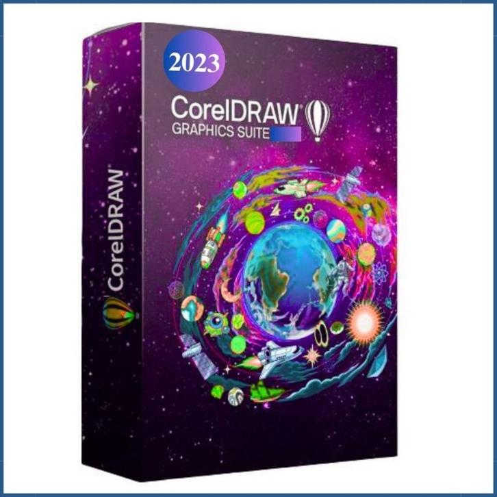 CorelDRAW Graphics Suite  2023, Computers en Software, Ontwerp- en Bewerkingssoftware, Nieuw, Windows, Ophalen
