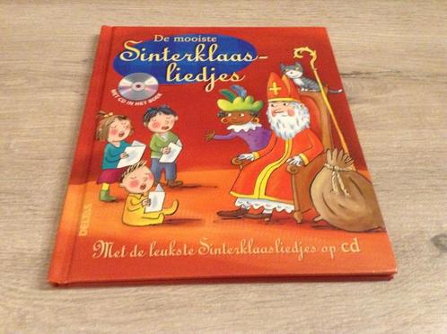 De Mooiste Sinterklaasliedjes boek (CD), Boeken, Kinderboeken | Kleuters, Zo goed als nieuw, Non-fictie, 4 jaar, Jongen of Meisje