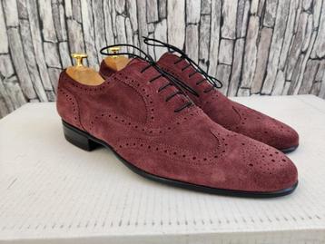 Moreschi geklede bordeaux schoenen voor heren - Mt 44 beschikbaar voor biedingen