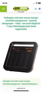 Gallagher s40 solar zonne energie schrikdraadapparaat