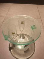 Wijn en champagne koeler, Ophalen