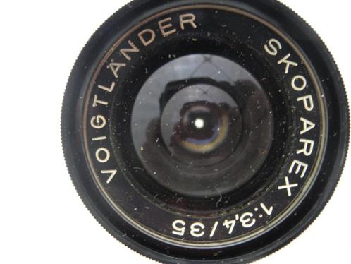 Voigtlander Skoparex 3,4/35, TV, Hi-fi & Vidéo, Appareils photo analogiques, Comme neuf, Reflex miroir, Autres Marques, Enlèvement ou Envoi