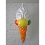 Reclame ijsje schepijsje 90 cm - gevelijsje 3 bol schepijs, Ophalen, Nieuw