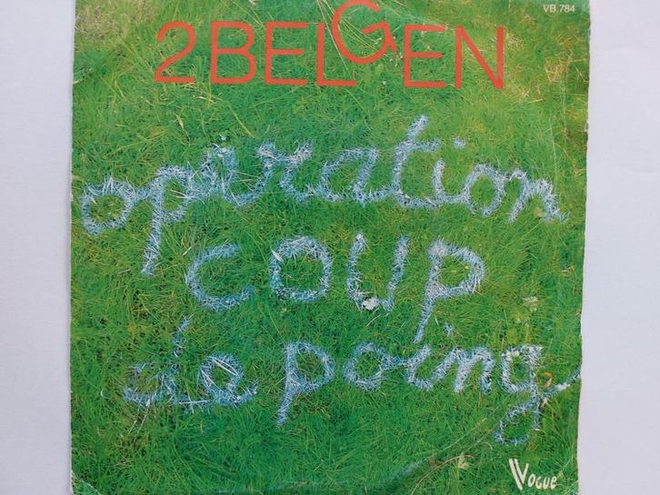 2 Belgen - Operation Coup De Poing (1984), Cd's en Dvd's, Vinyl Singles, Pop, Ophalen of Verzenden
